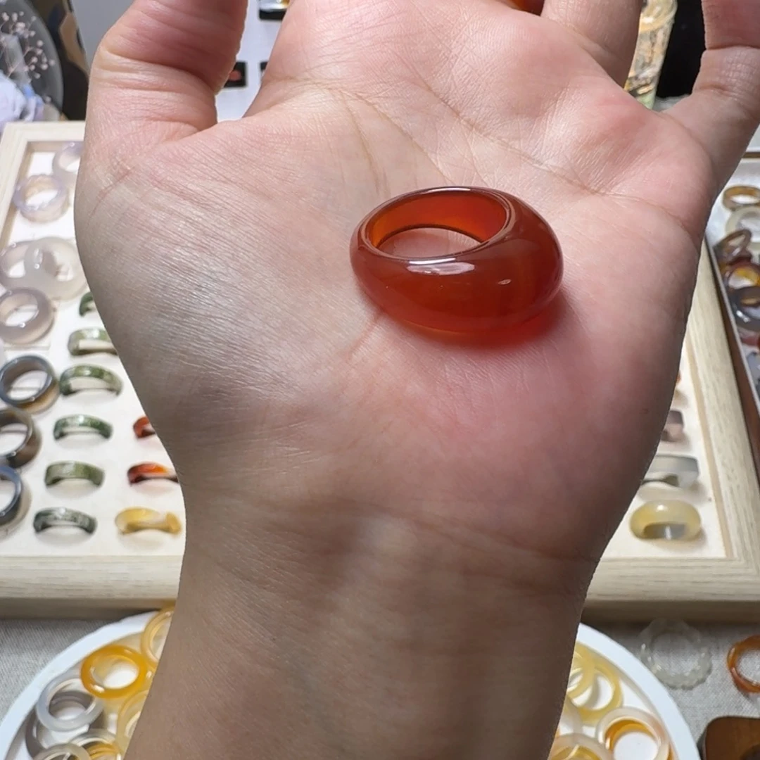 未镶嵌戒指玛瑙/玉髓838港16