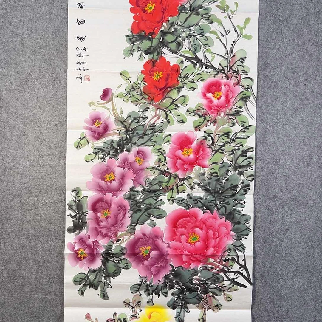 国画056 花鸟在此鸣叫的日子