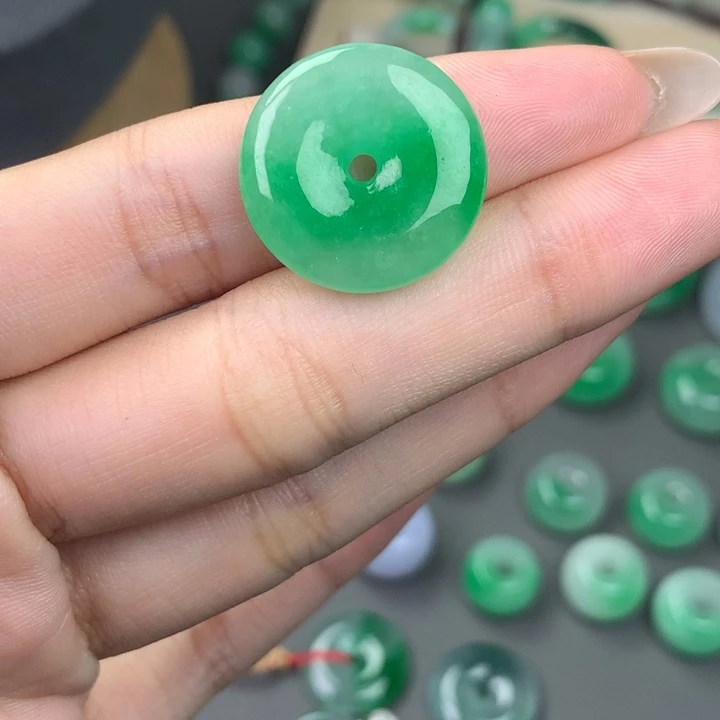 青***道平安扣吊坠项链挂坠