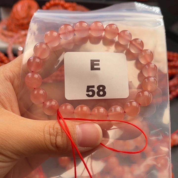 南红玛瑙未镶嵌多样性发货默认微瑕称重9mm