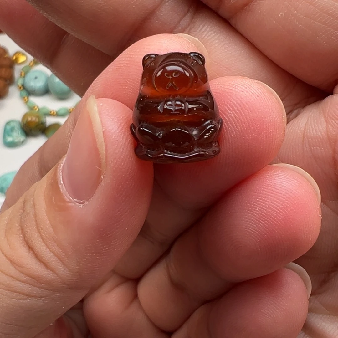 琥珀吊坠(不含链)未镶嵌