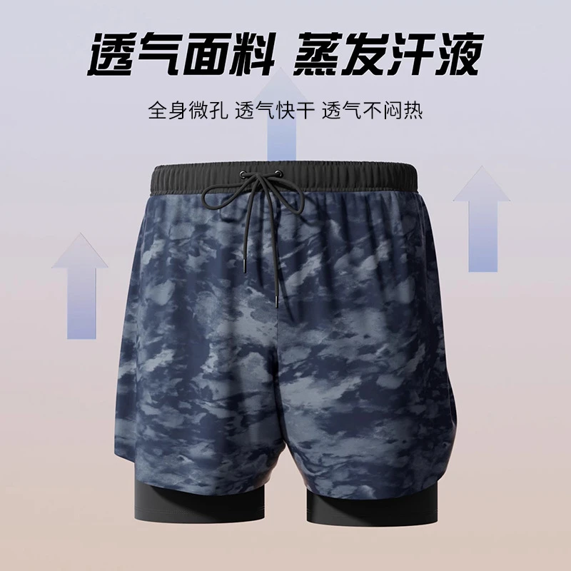 25054Y2B泳裤男款成人青少年五分防尴尬游泳裤大码速干专业游泳