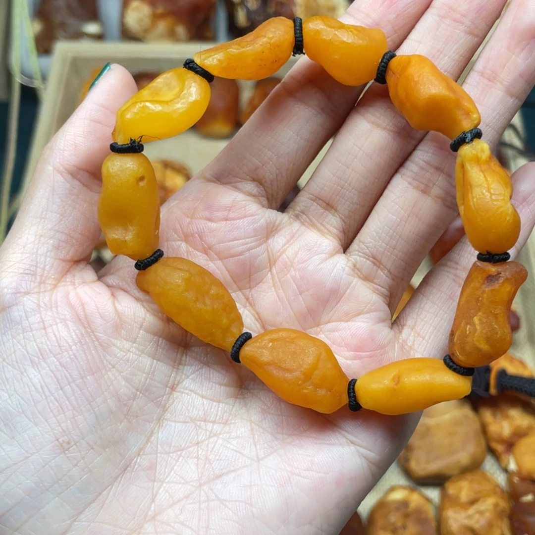 琥珀未镶嵌珠宝奇石
