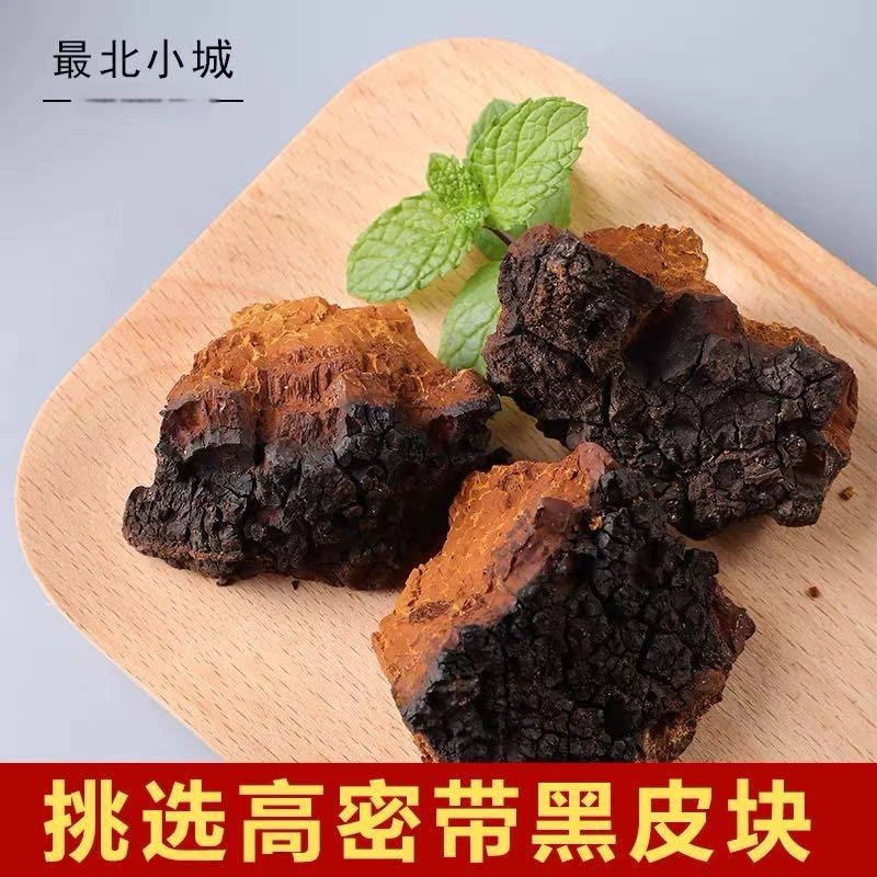 中俄边境桦树茸黑金充足高端品质