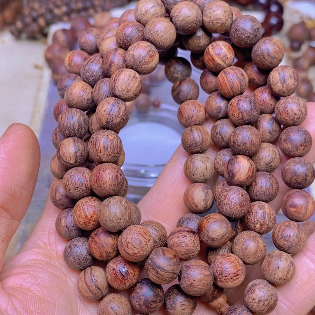 降真香手串/手链东芝料绿油10108超一挡