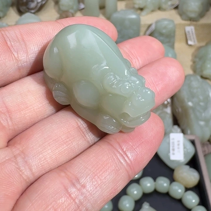 和田玉吊坠(不含链)未镶嵌