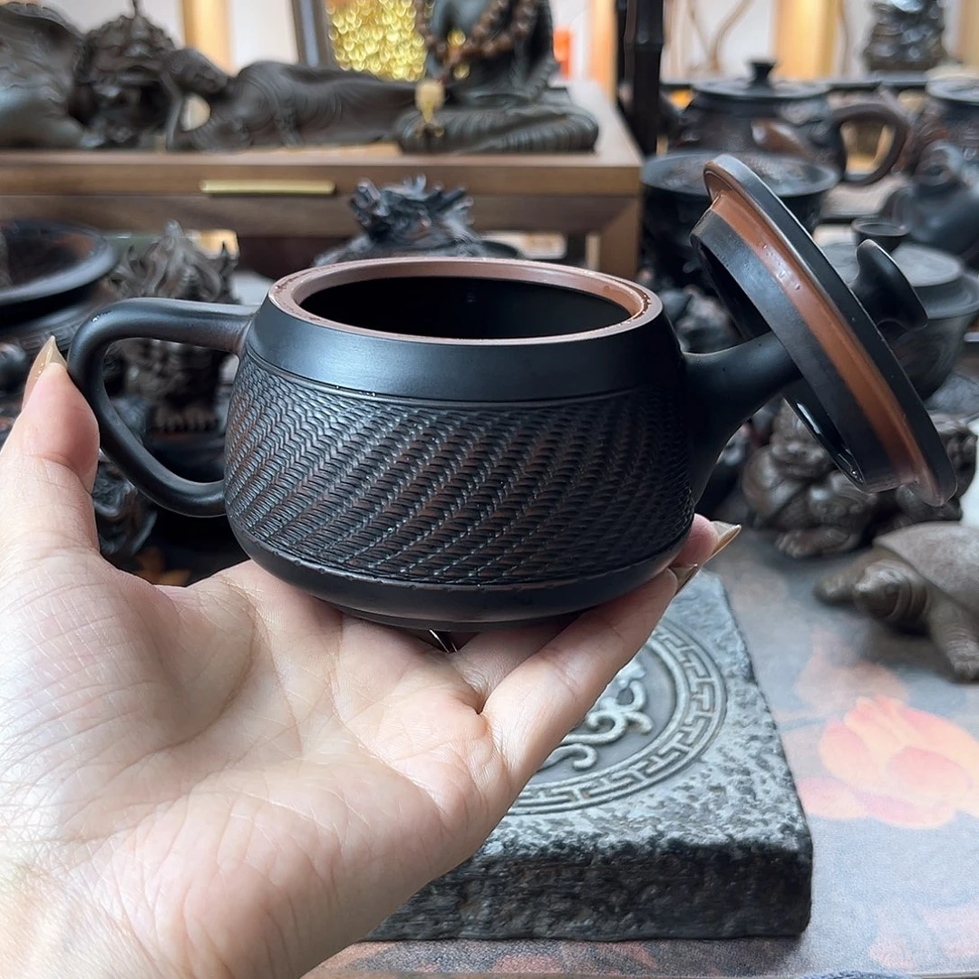 紫砂茶壶云南建水紫陶壶