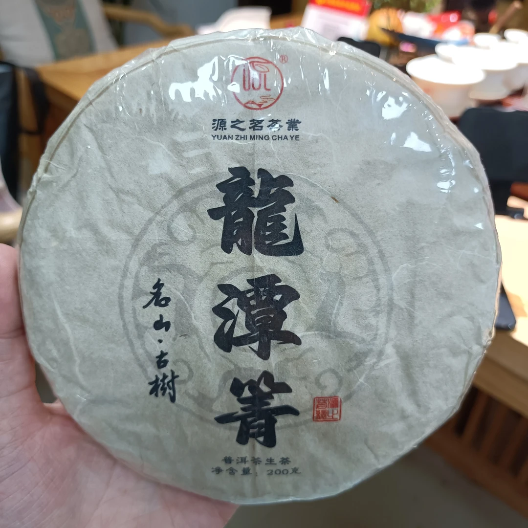 云南源之茗茶业   2023龍潭箐古树生茶200克