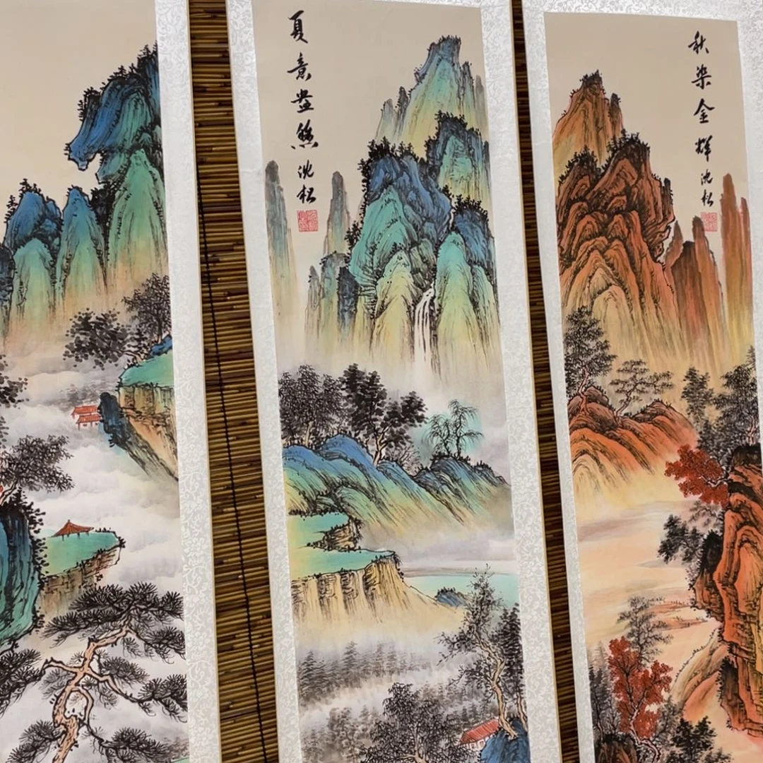 国画老师手笔手绘作品图N
