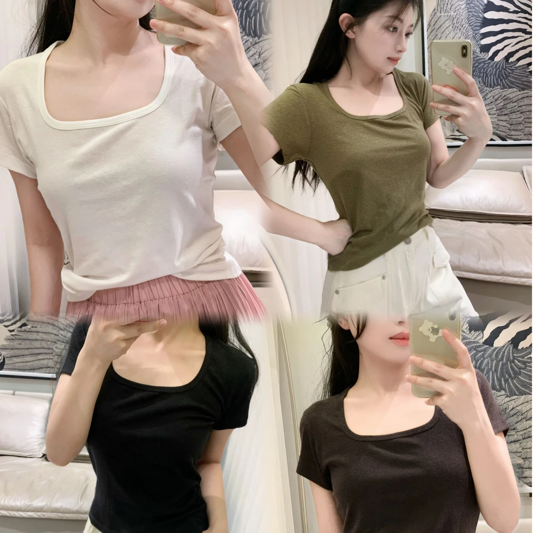 ASM ANNA◆5.16 天丝亚麻方领面膜T/chao透气~D2463