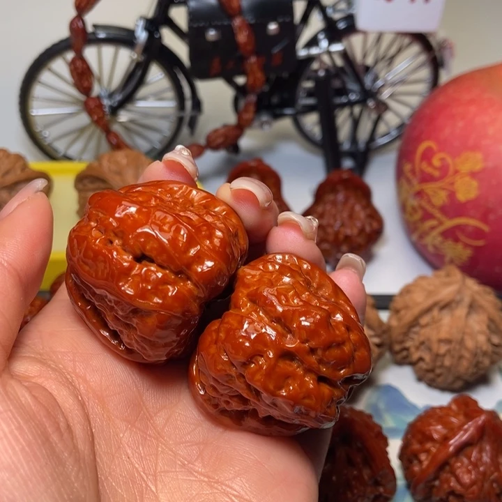 文玩核桃吊坠蛤蟆头40尺