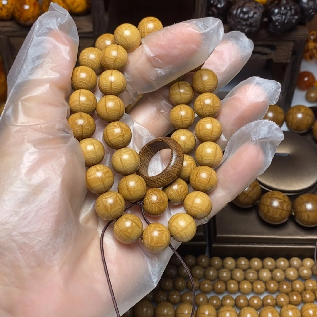 酷***李六道木手串/手链精品1.2*36