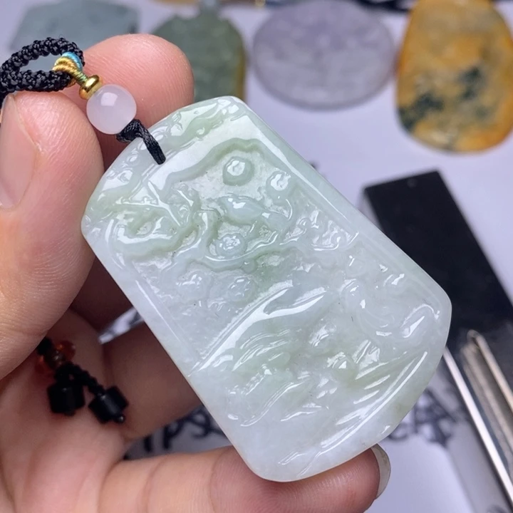 颈饰未镶嵌翡翠翡翠