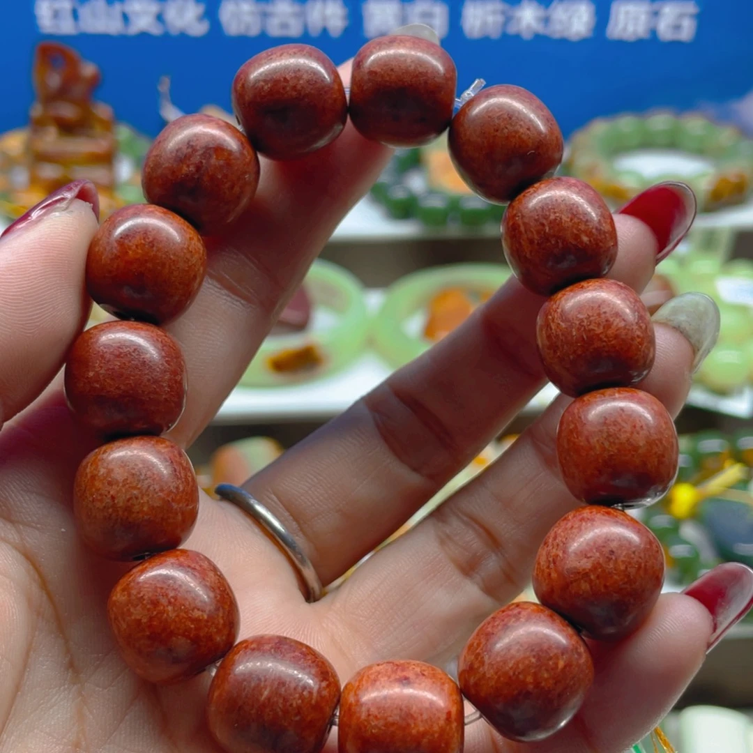 未镶嵌手串透闪石质玉