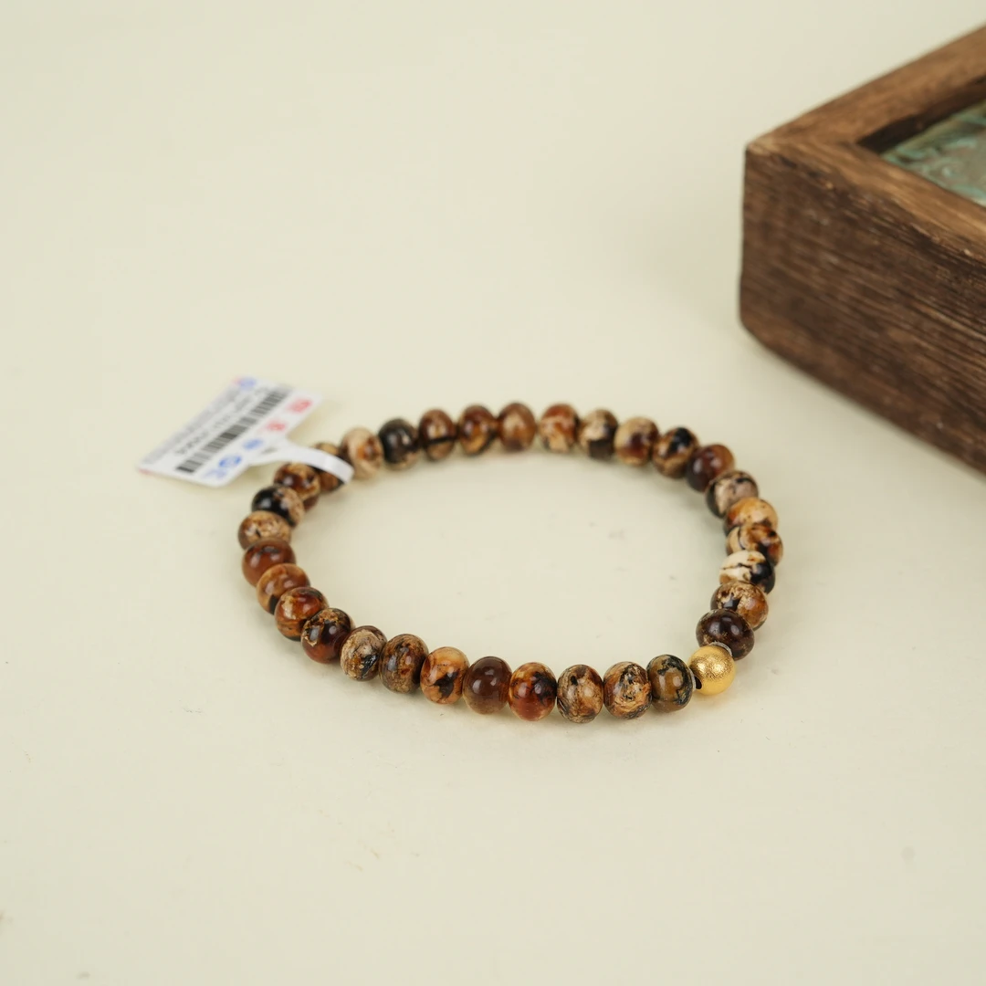 【央网专属】DB62690-抚顺干白花手串-多样性发一件-7mm