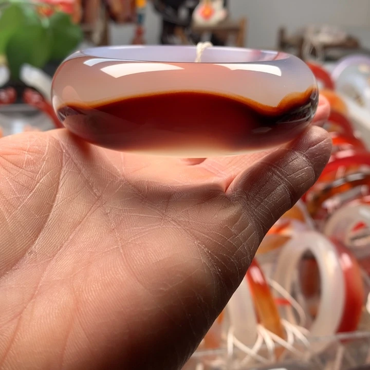 玛瑙/玉髓未镶嵌手镯