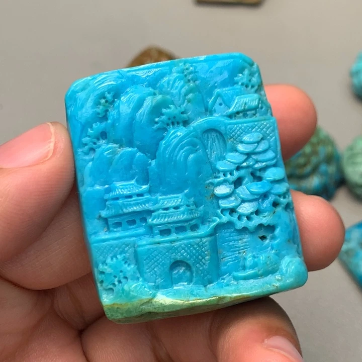 玖***9绿松石未镶嵌颈饰