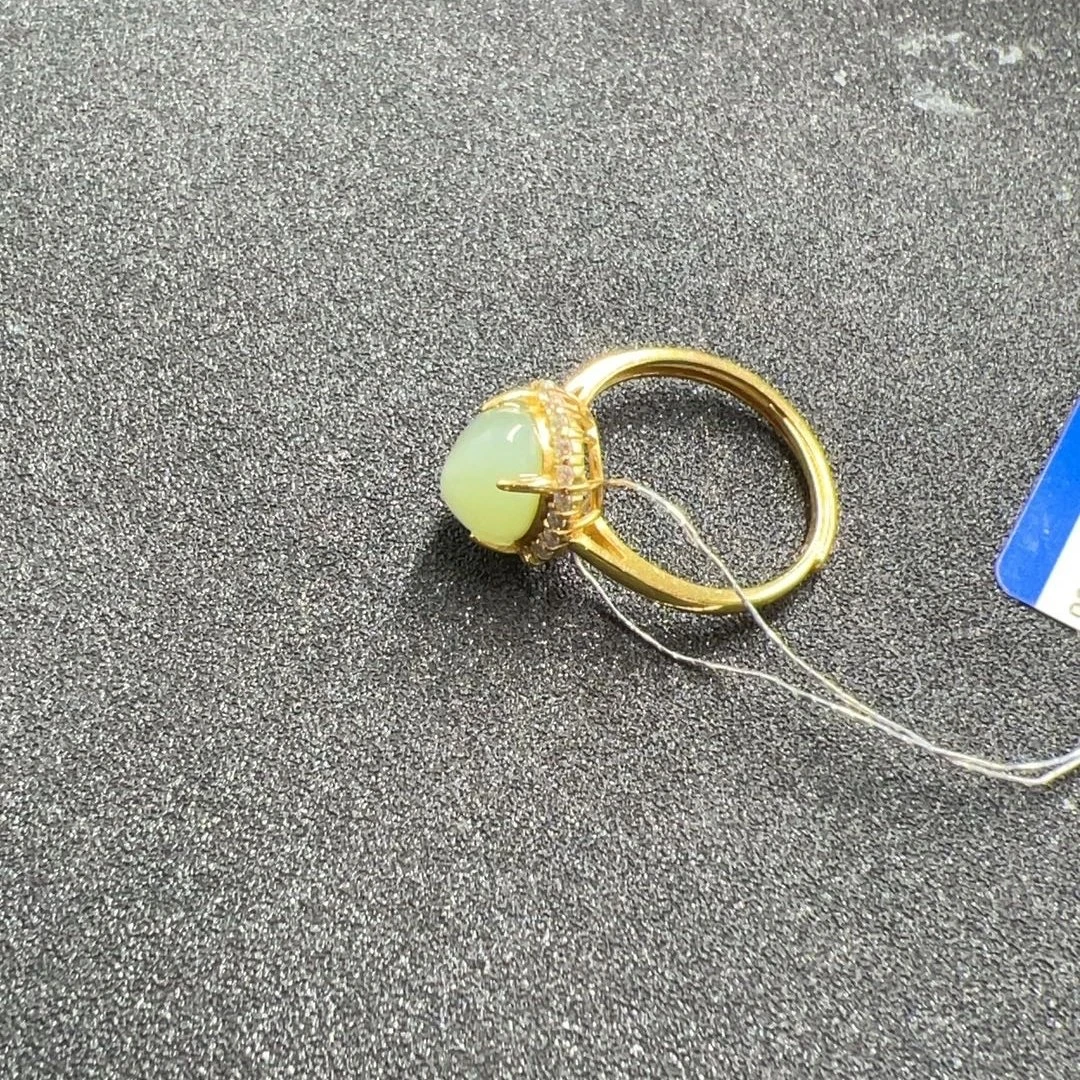 BY0202FLSF标989 和田玉戒指