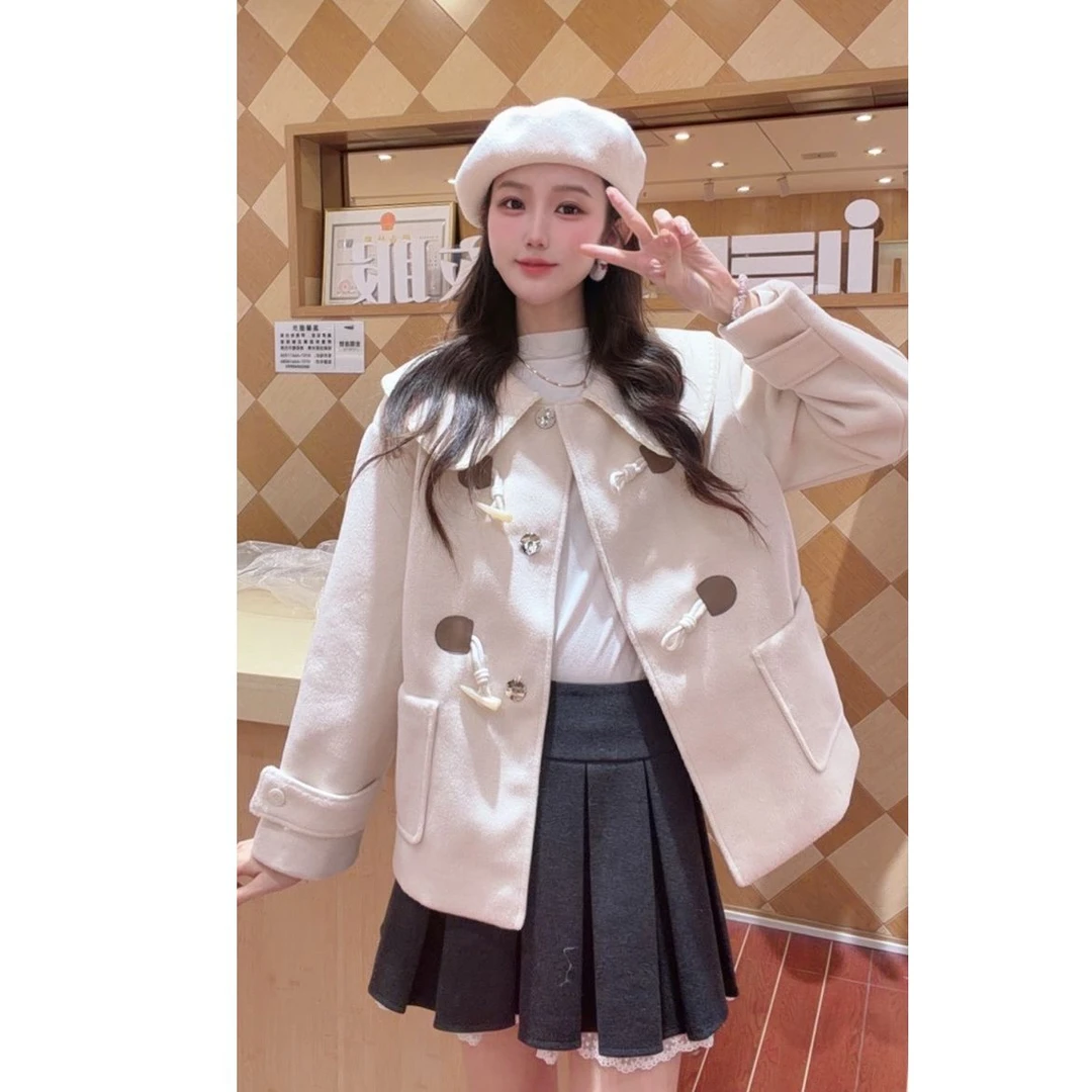 IEF/爱依服2025新款冬季呢绒外套6911-DZ1171-