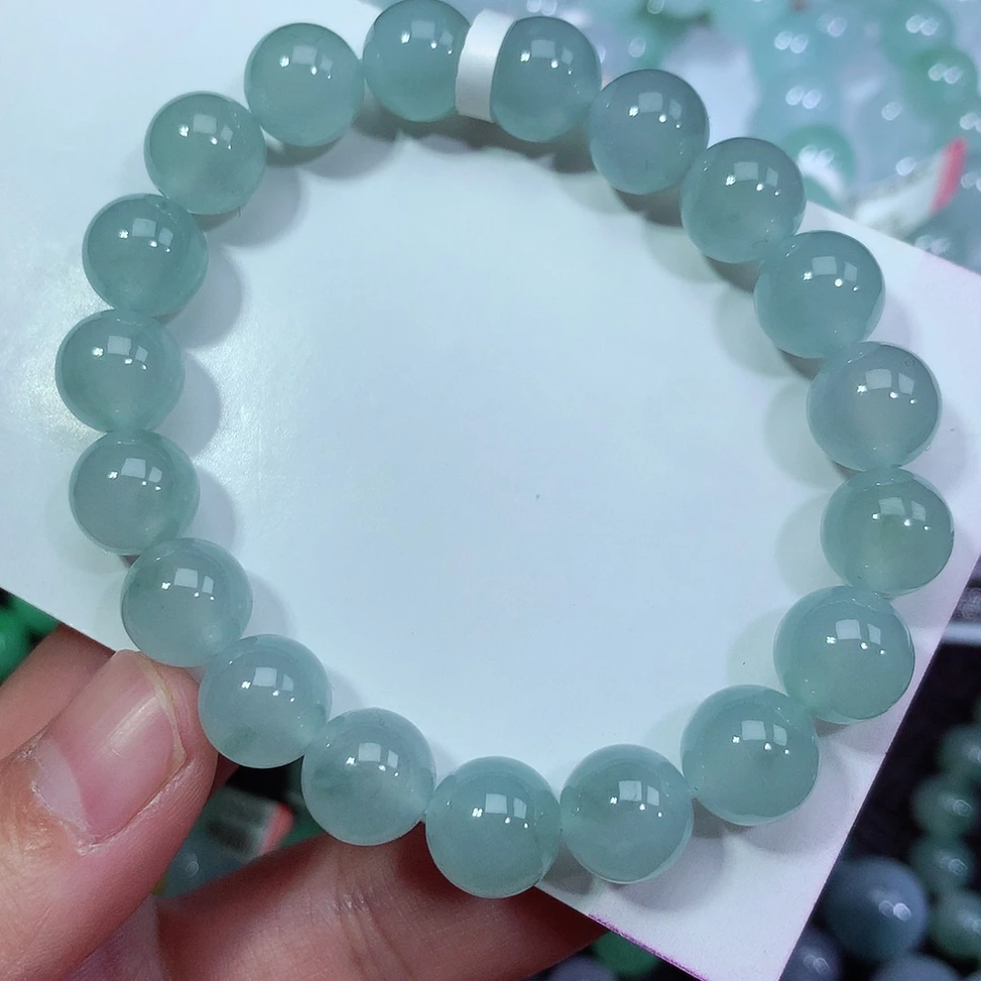 翡翠手链未镶嵌卡10