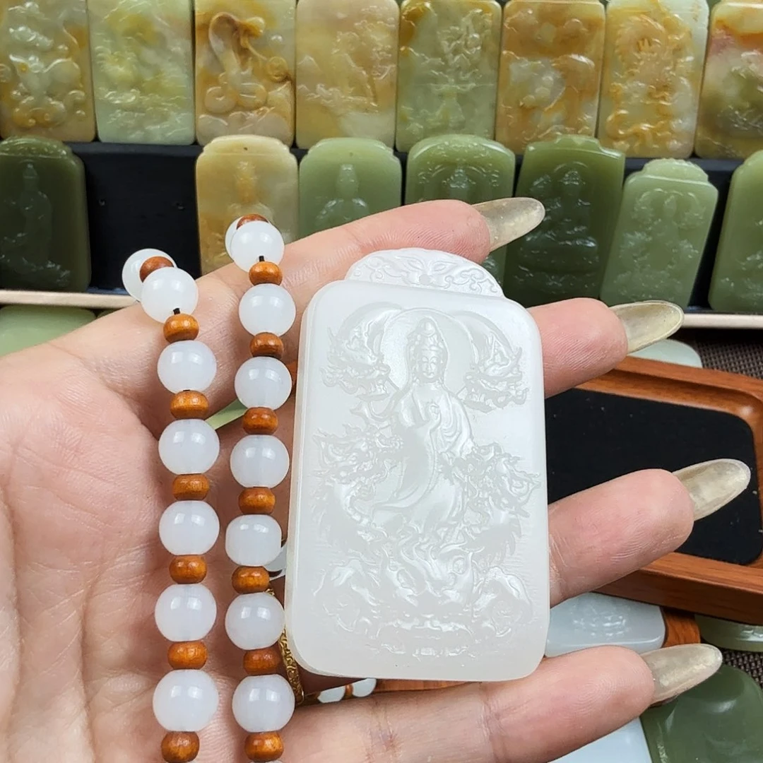 经典白九龙观音01