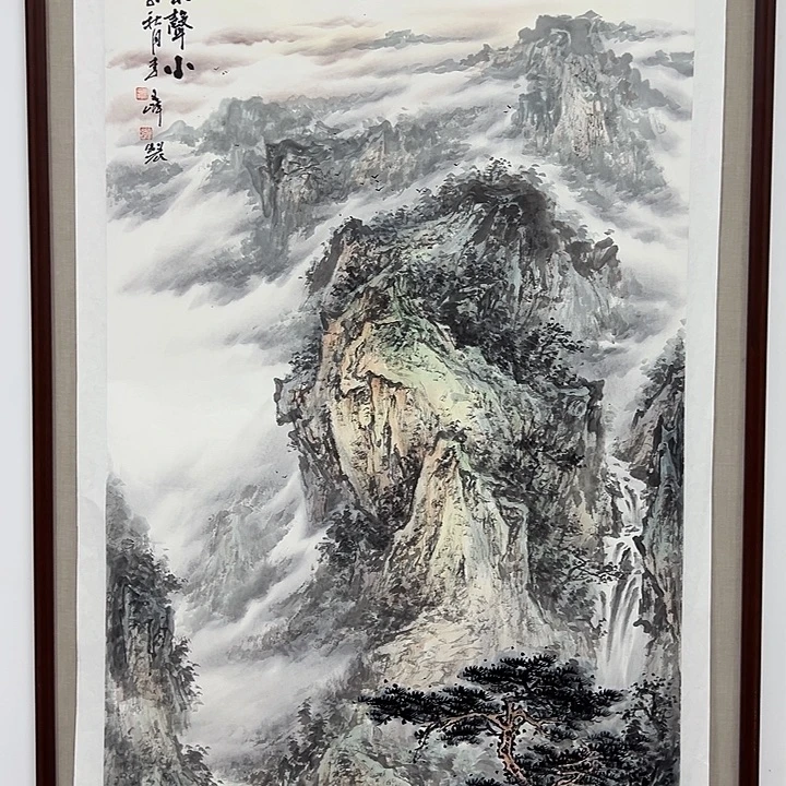 国画李文峰的画作