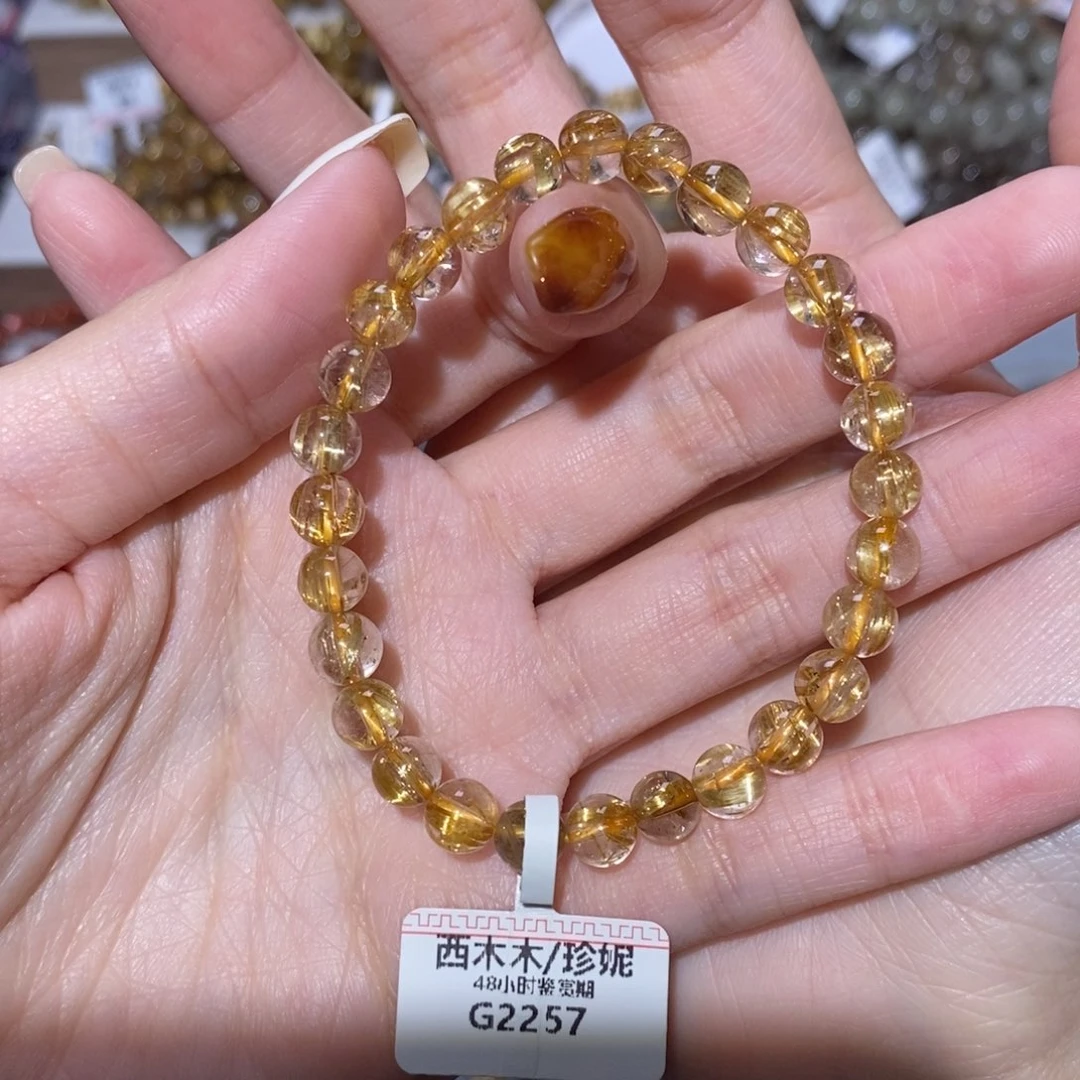 未镶嵌手串水晶手串