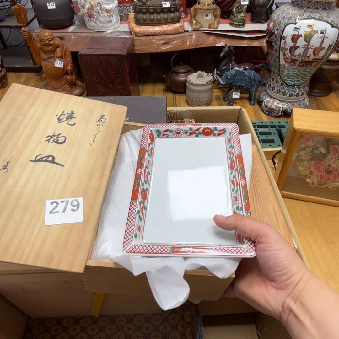 瓷片呀工艺品摆件瓷器摆件正能量