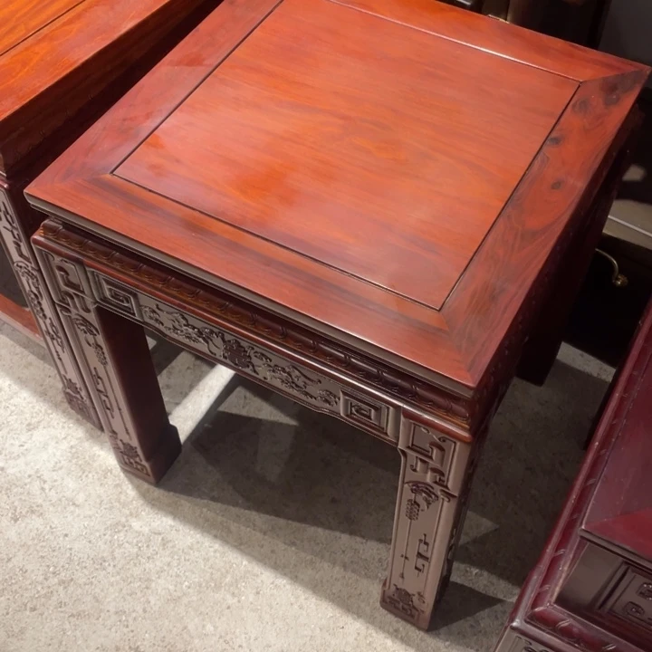 刺猬紫檀58.58.57高几一个福*