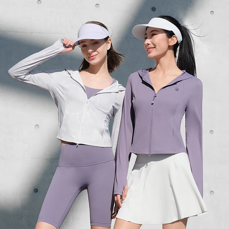 【茉茉专属】波司登2025夏季新款女短款柔型轻运动防晒服B250523162