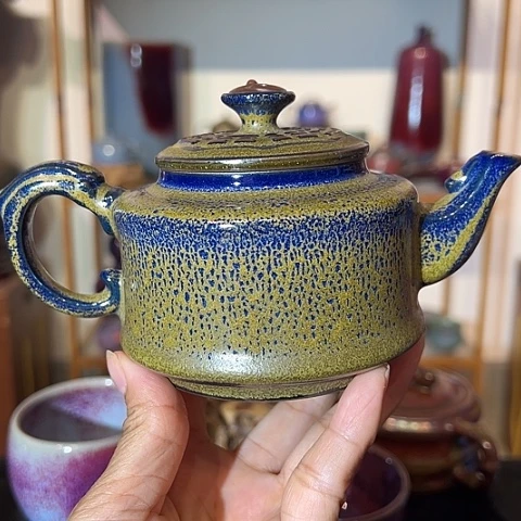杯～****～原矿釉手工制作钧瓷