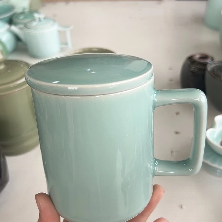 小米茶器龙泉青瓷