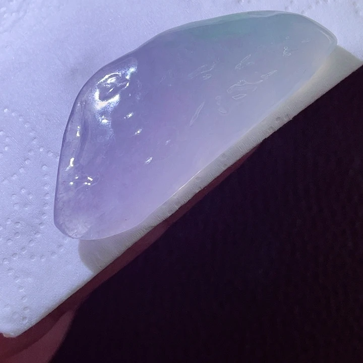 颈饰18K金镶嵌翡翠翡翠