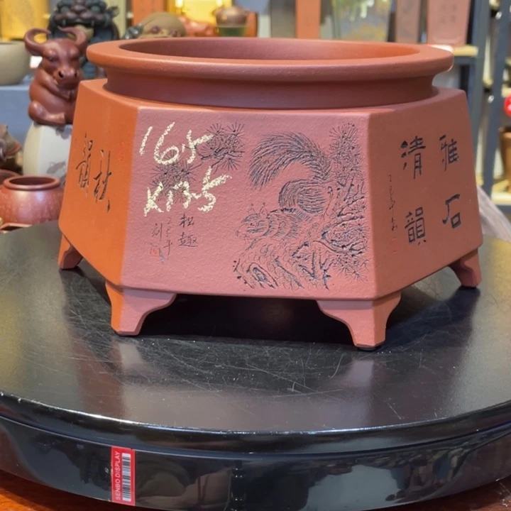 紫砂花盆好吧好嘛