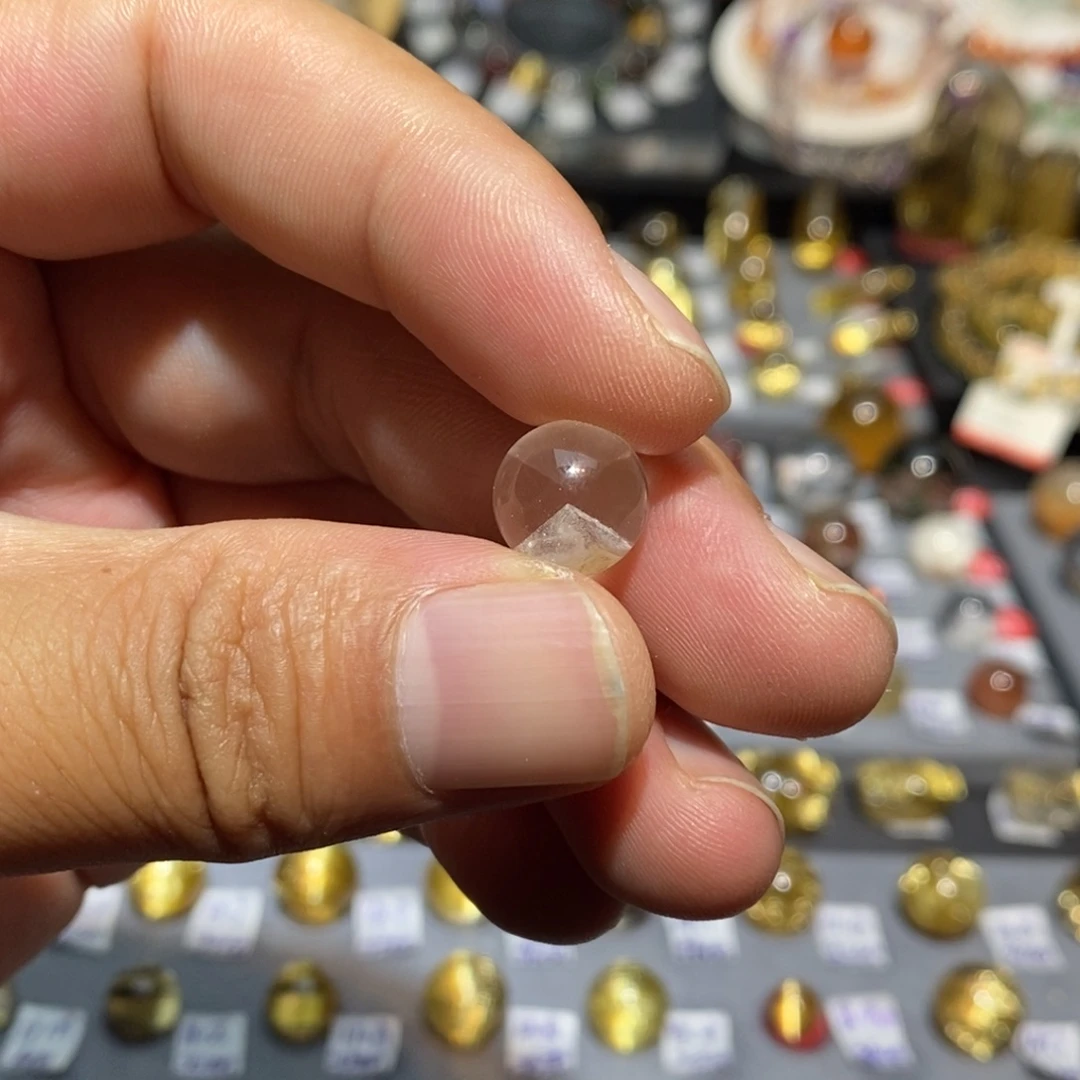 吊坠(不含链)未镶嵌水晶单珠金字塔