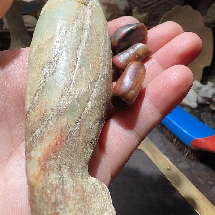 和田玉（糖玉）颈饰未镶嵌兰*斋