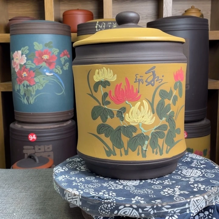 紫砂茶叶罐茶叶罐