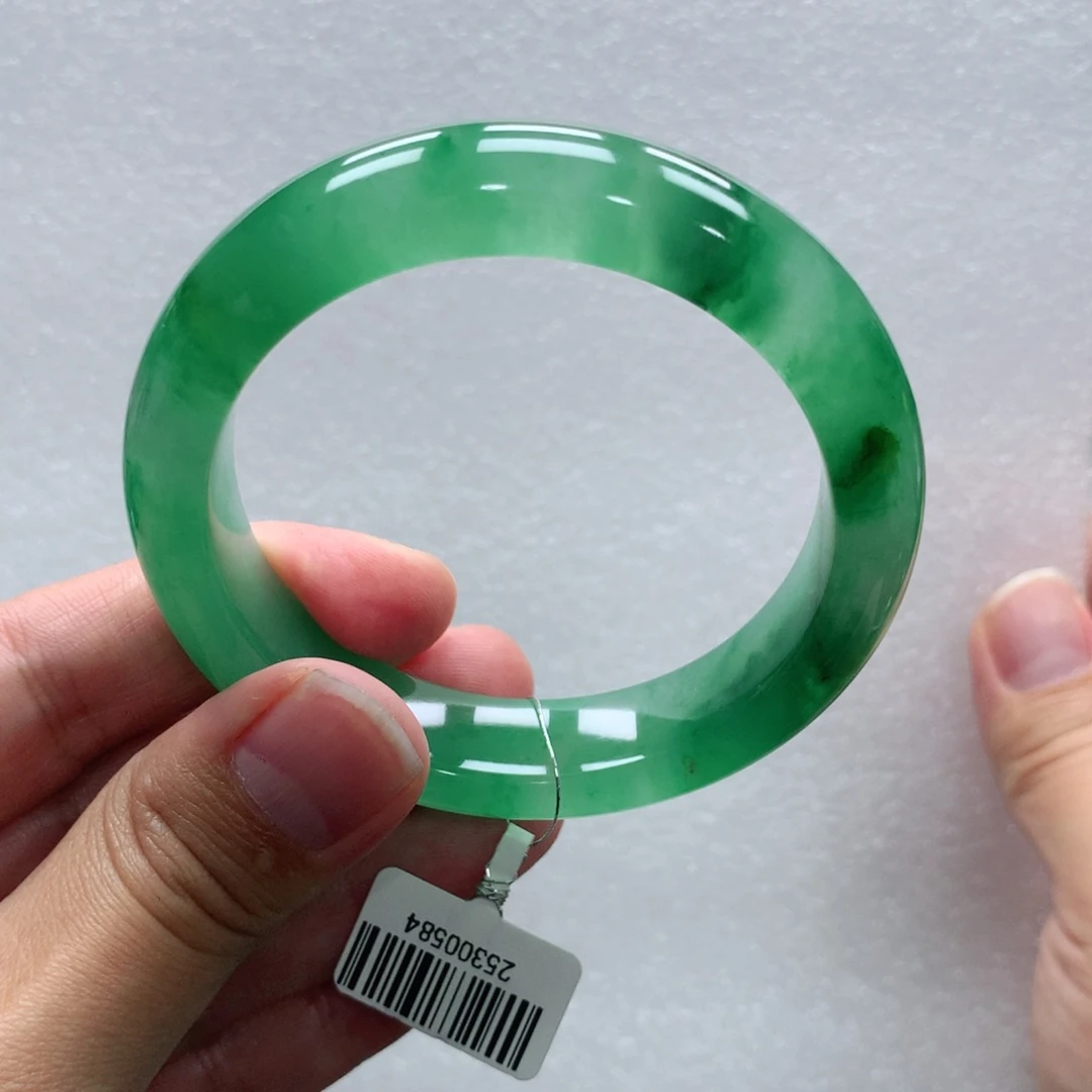 石英质玉未镶嵌手镯青青58-多人