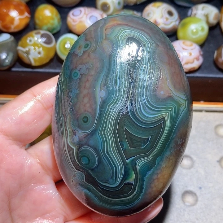 未镶嵌玛瑙/玉髓珠宝半成品62