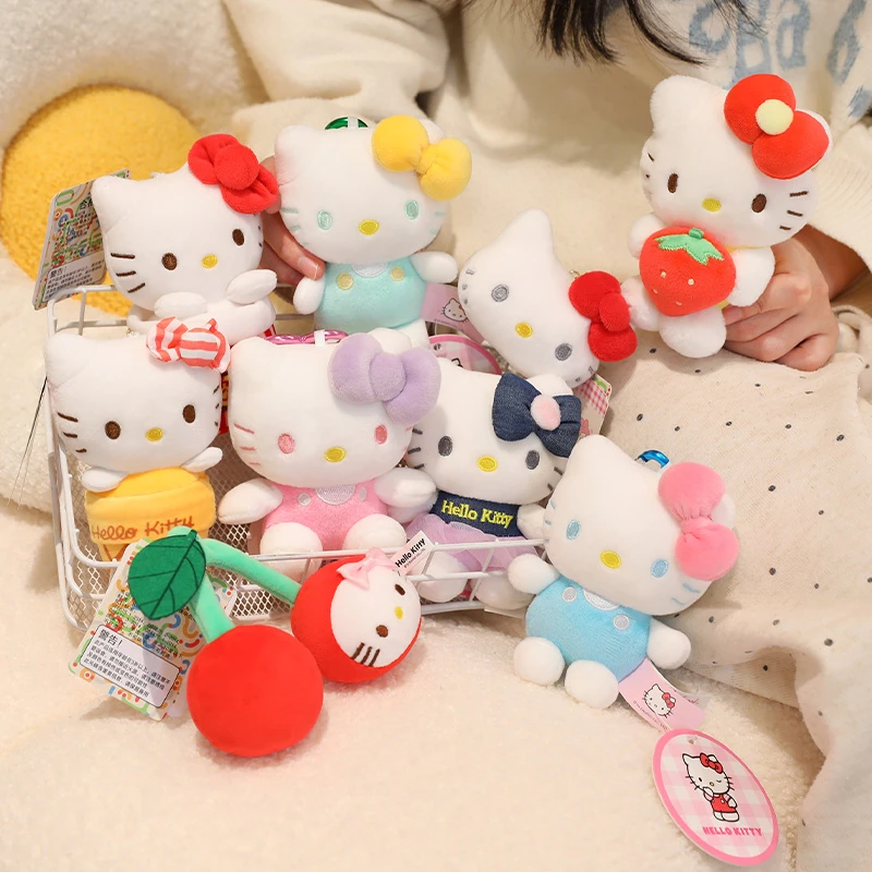 包挂正版hellokitty公仔毛绒挂件送女生礼物凯蒂猫哈喽KT礼物包挂
