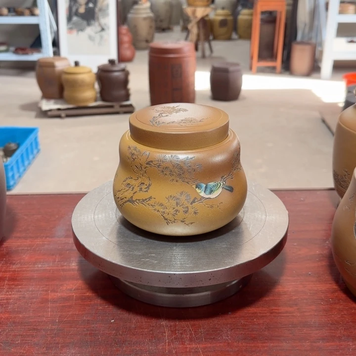 紫砂茶叶罐。。。。。。。。。。。。