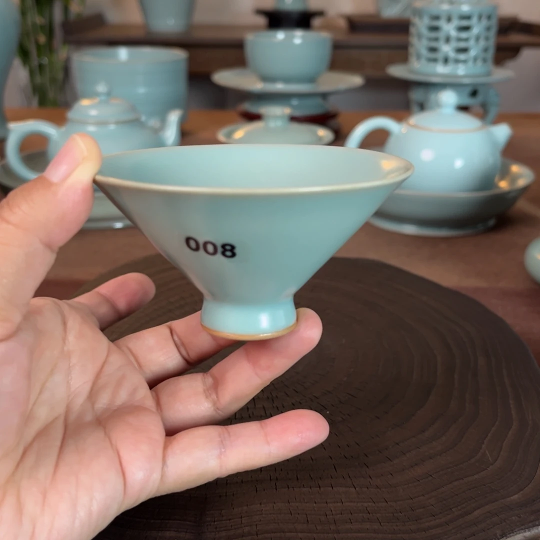 微瑕008原矿汝官窑作品