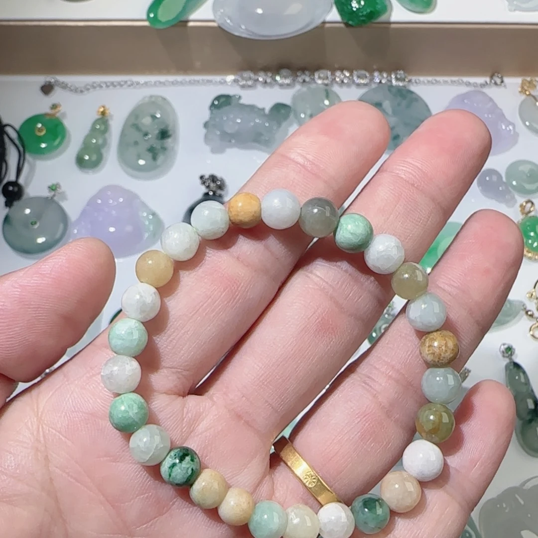 玛瑙/玉髓合金颈饰纯天然缅甸a货翡翠