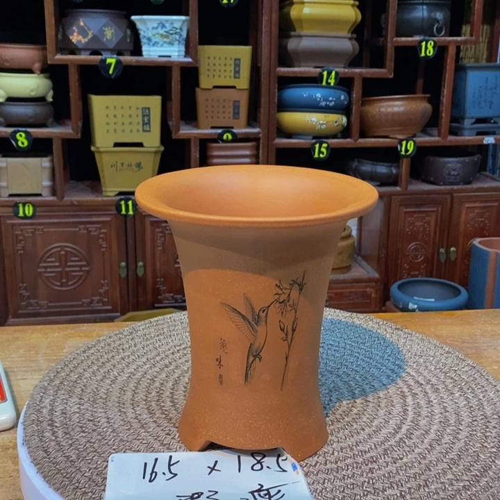紫砂花盆紫砂艺术