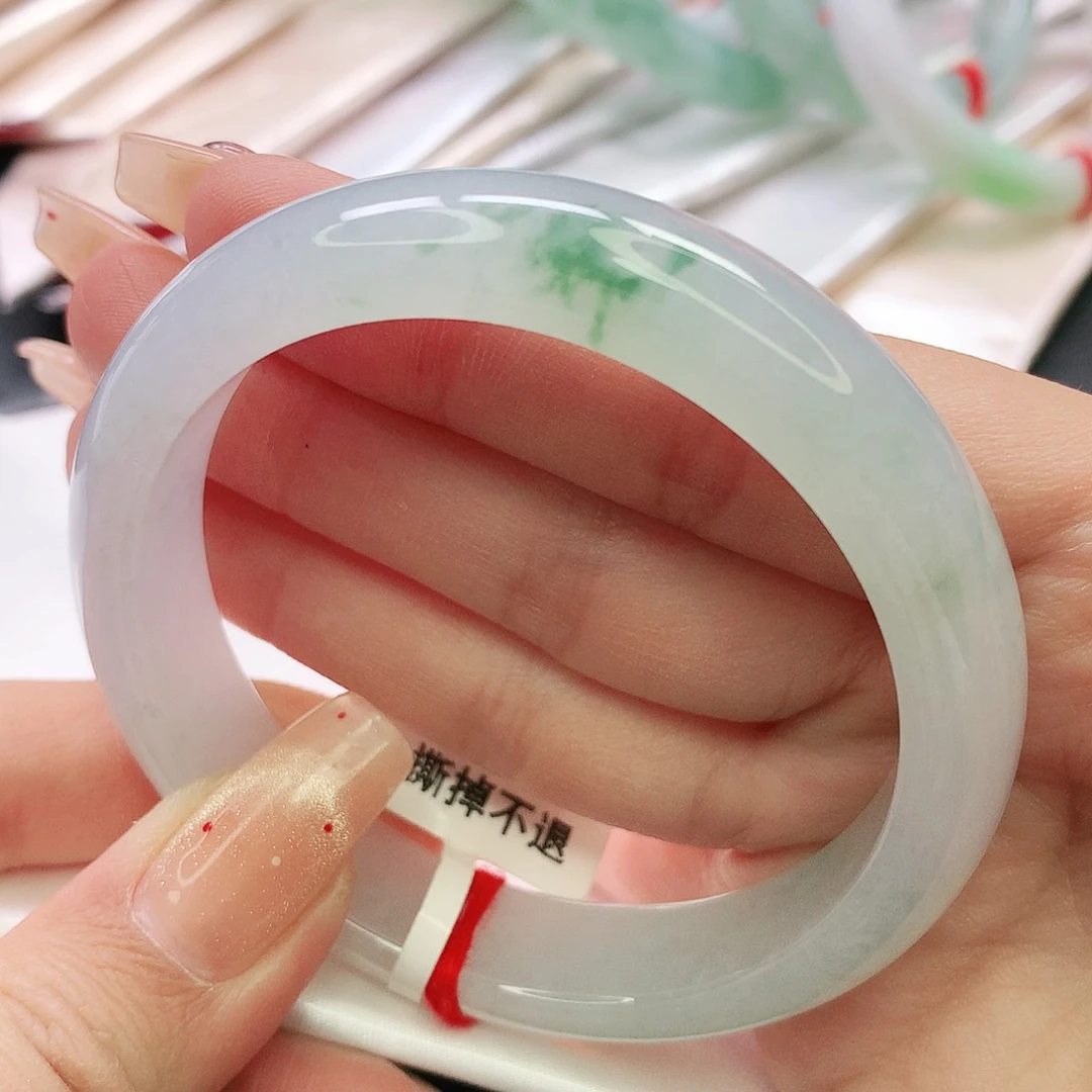 未镶嵌手镯翡翠缅甸天然A货翡翠