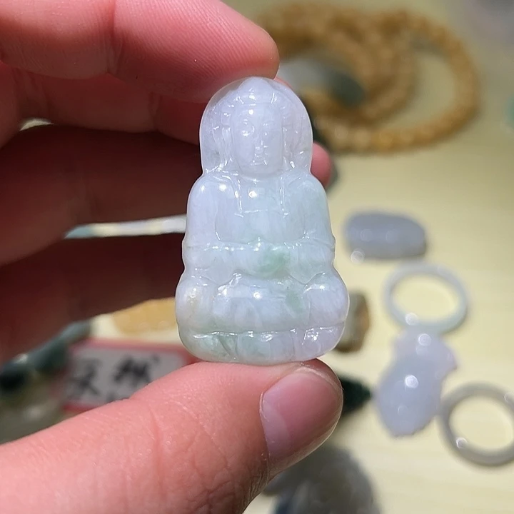 翡翠未镶嵌颈饰92