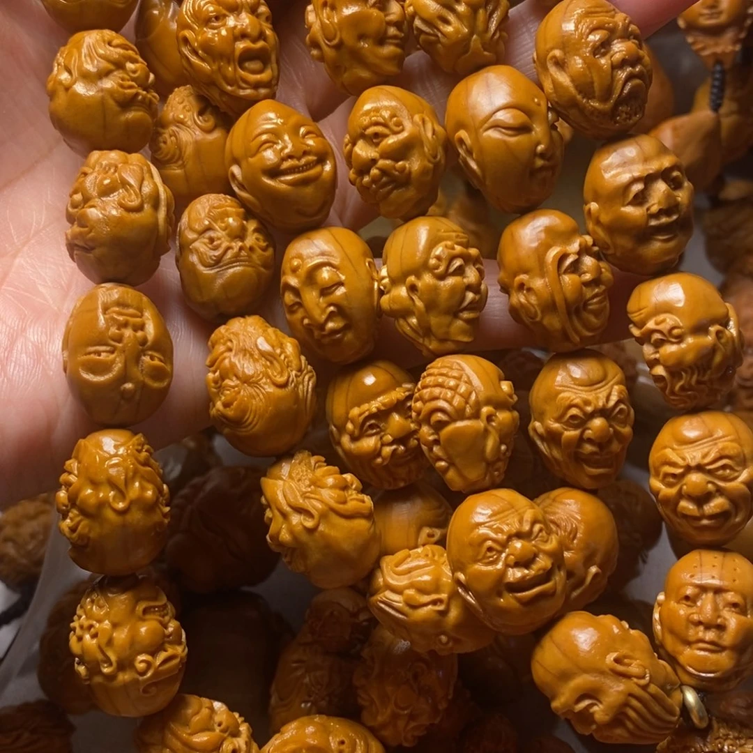 或***真橄榄核手串/手链橄榄双面108