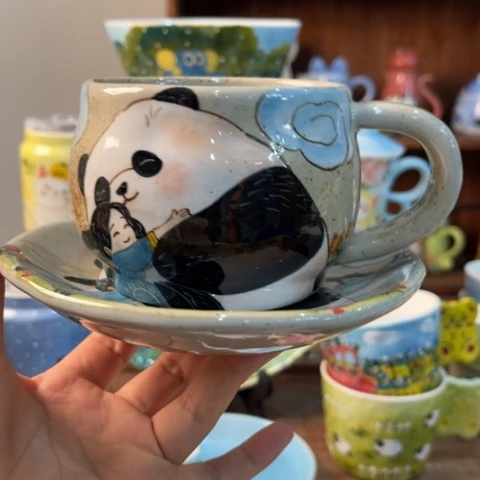 炉景德镇釉下手绘陶瓷