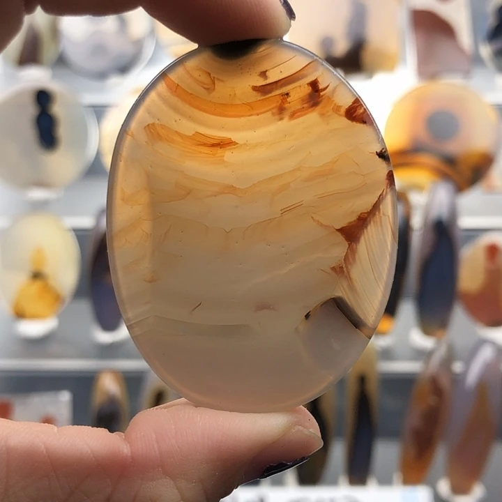 玛瑙/玉髓合金颈饰71