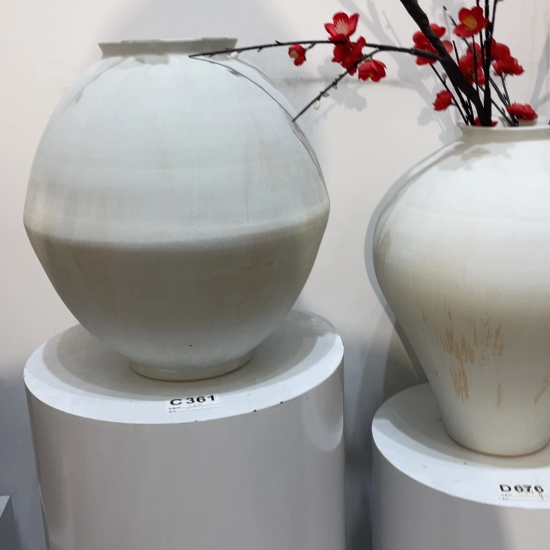 白泥花瓶景德镇陶瓷艺术研究院